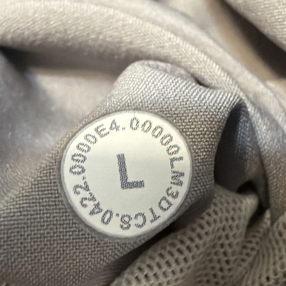Lululemon LM3DTCS Oversized Fit-Fleece 1/2 Zip Pullover Men's Size Large Gray